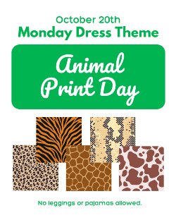 Animal Print Day